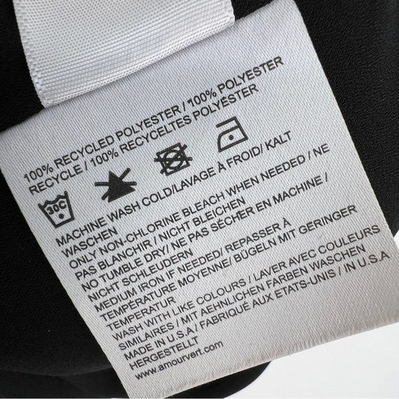 Amour Vert silk dress sleeveless print size small - Picture 6 of 10